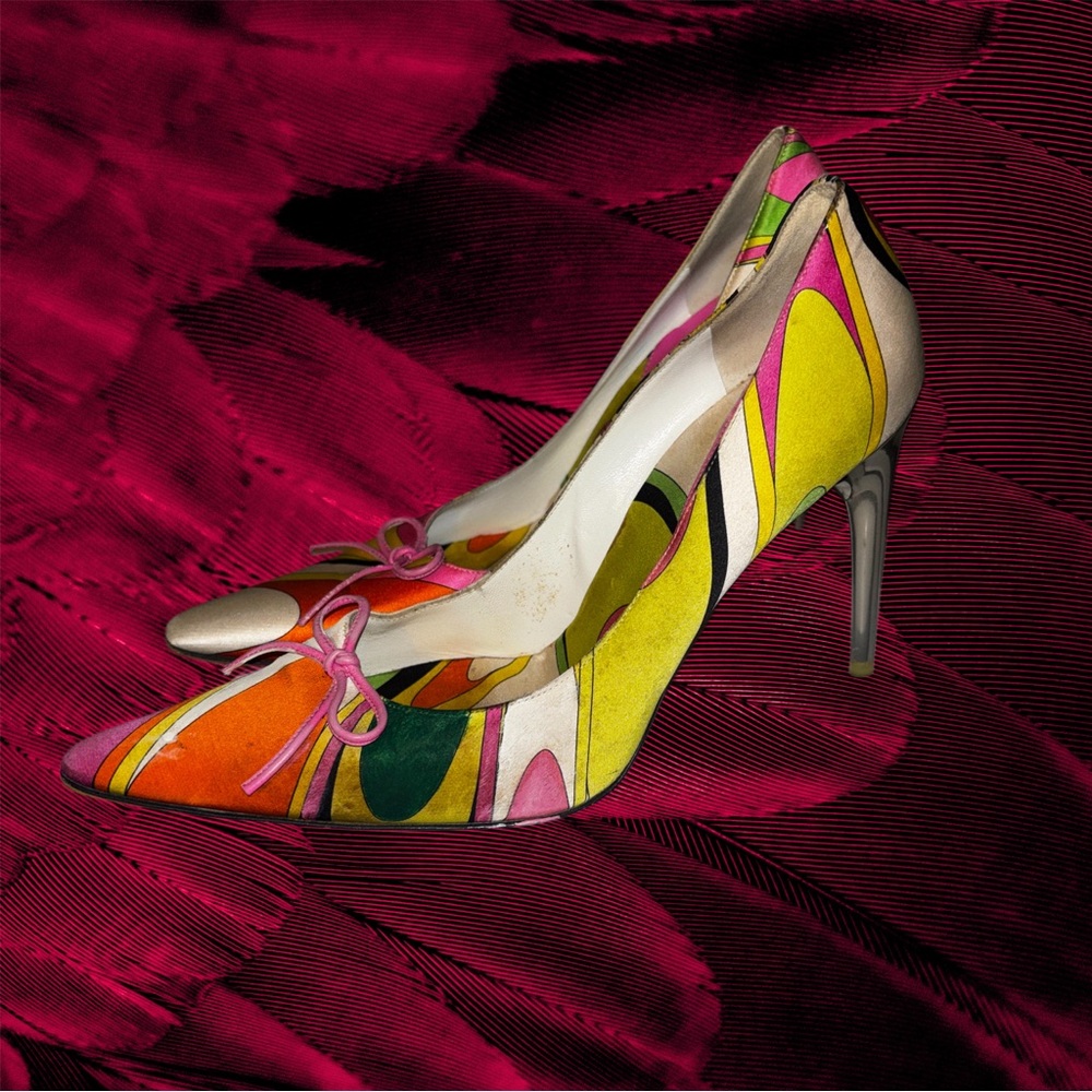 Emilio Pucci Multicolor Women's Heels - Picture 5 of 7